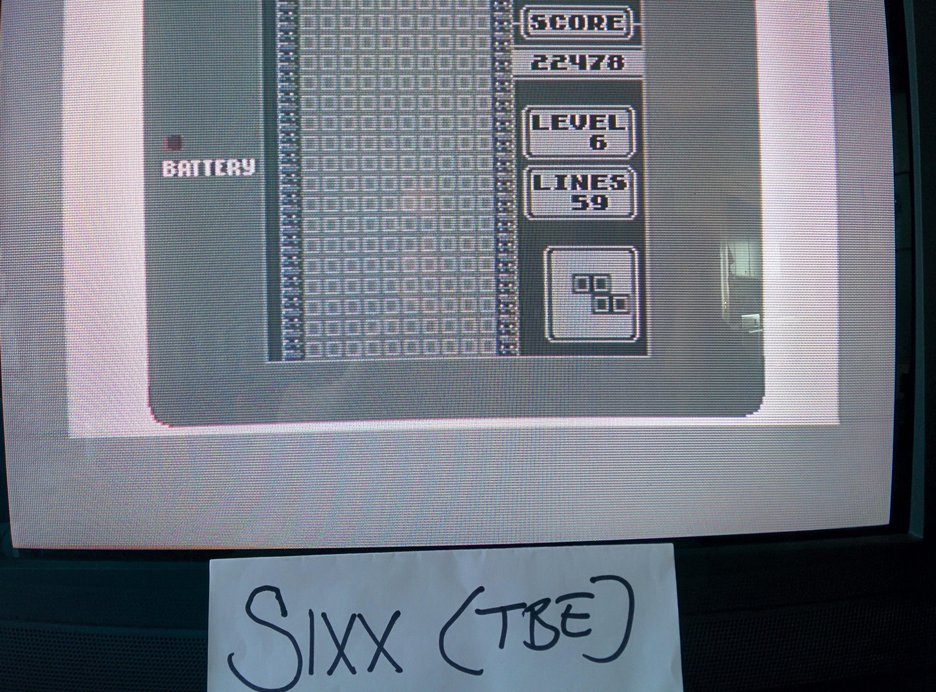Sixx: Gameboy Tetris (Commodore 64) 22,478 points on 2014-04-29 08:37:48