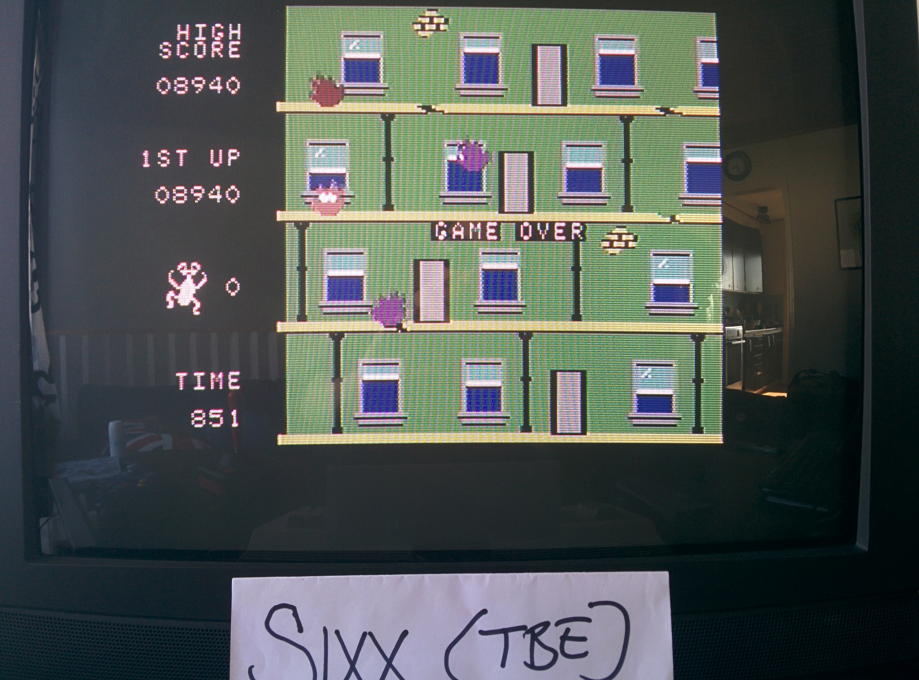 Sixx: Frantic Freddy: Skill Level 1 (Commodore 64) 8,940 points on 2014-04-29 08:39:10