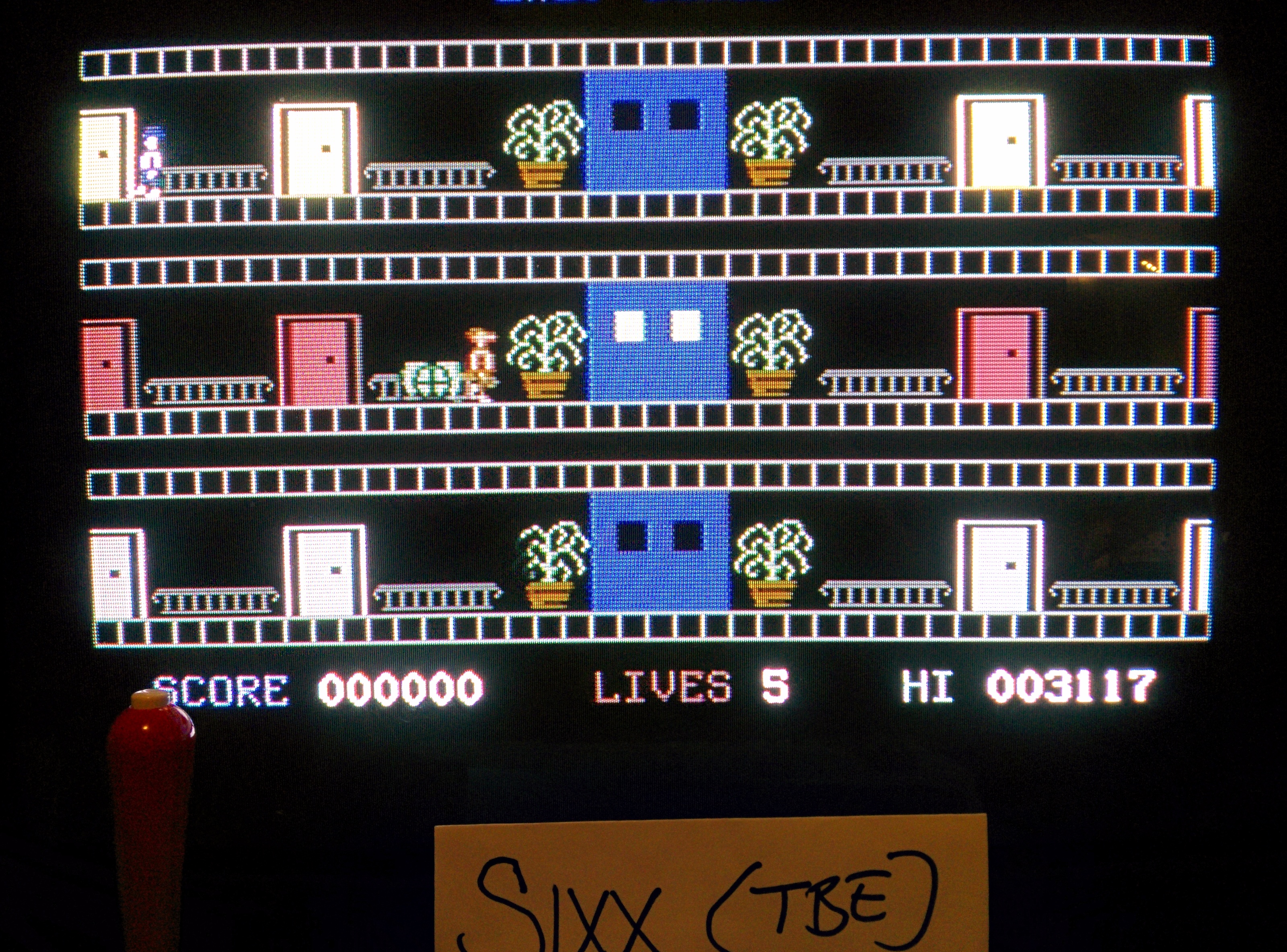 Sixx: Lazy Jones (Commodore 64) 3,117 points on 2014-04-30 14:06:29