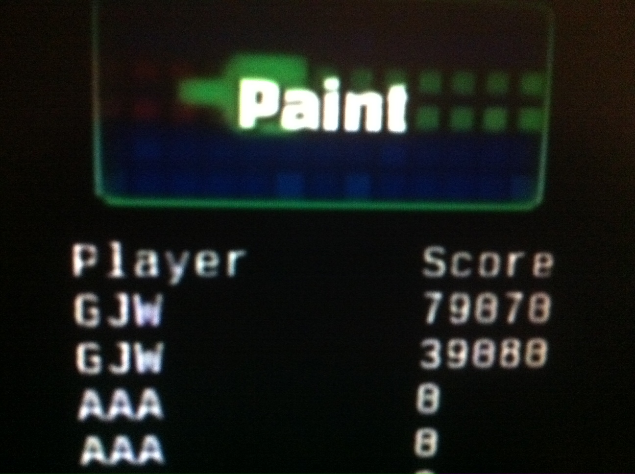Frogger Hyper Arcade Edition: Paint 79,070 points
