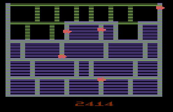 cncfreak: Amidar (Atari 2600 Emulated Novice/B Mode) 2,414 points on 2013-09-26 13:52:47