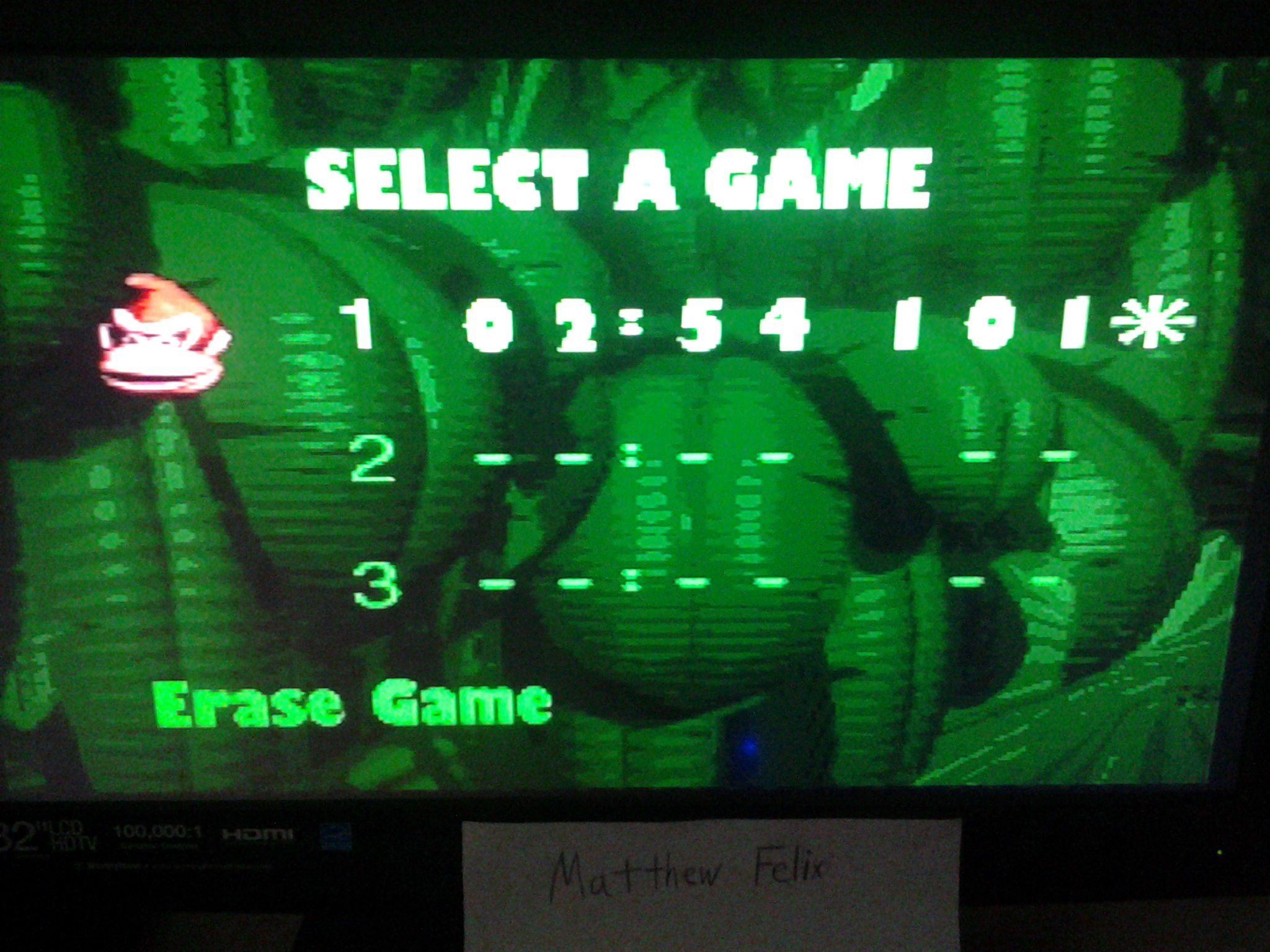 Donkey Kong Country: Percent Complete 101 points