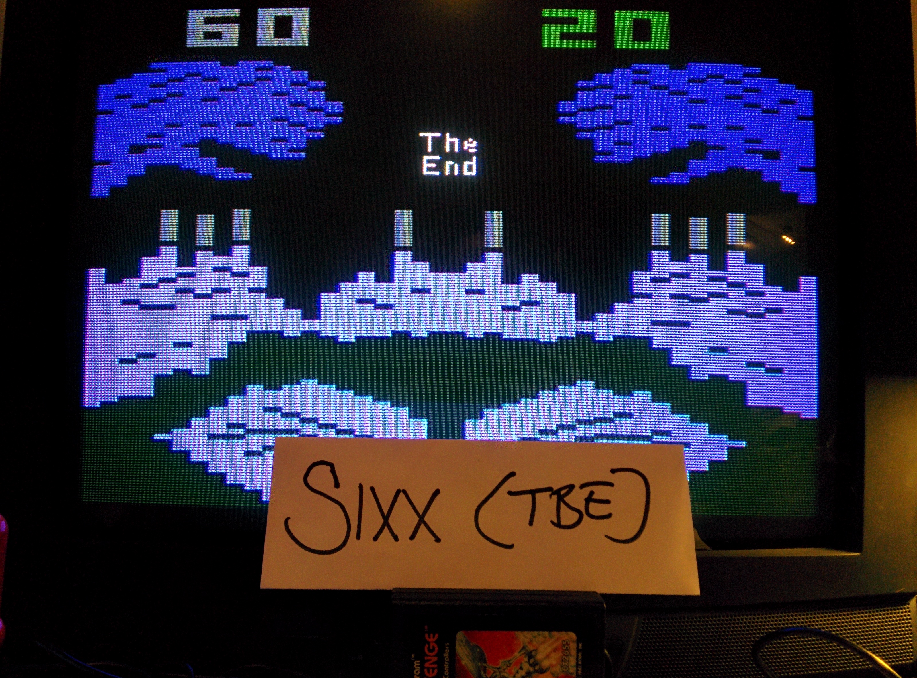 Sixx: Frogs and Flies (Atari 2600 Novice/B) 60 points on 2014-05-12 13:50:02