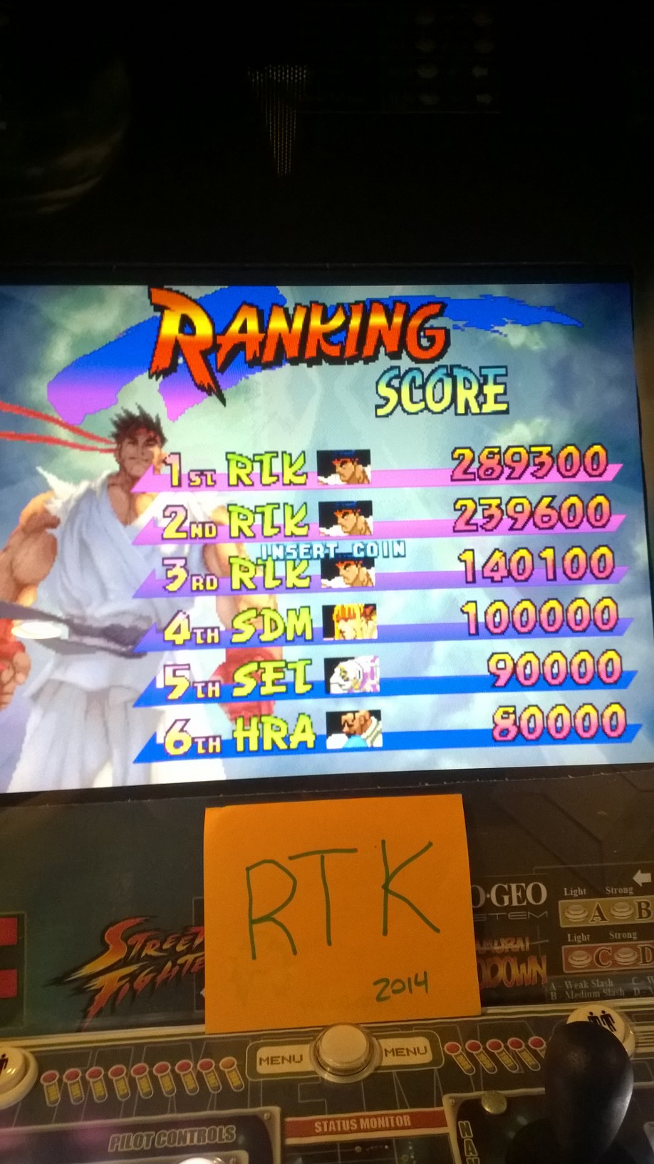 rtkiii: Street Fighter III: New Generation [sfiii] (Arcade Emulated / M.A.M.E.) 289,300 points on 2014-05-13 05:46:24