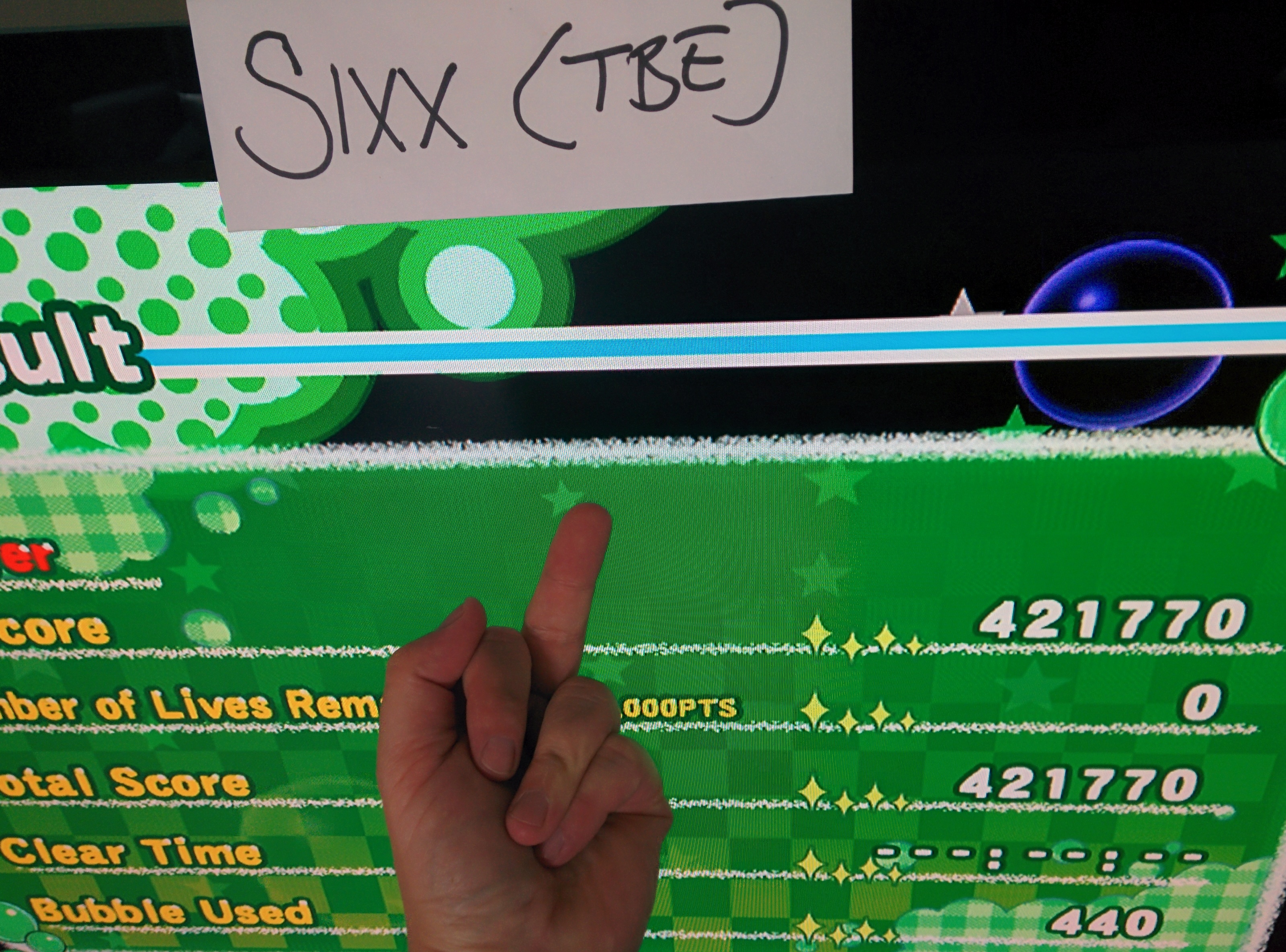 Sixx: Bubble Bobble Neo: Classic Mode (Xbox 360) 421,770 points on 2014-05-13 10:31:51