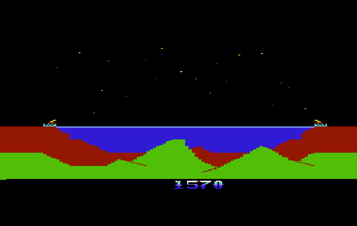 cncfreak: Atlantis (Commodore VIC-20 Emulated) 1,570 points on 2013-09-26 22:13:40