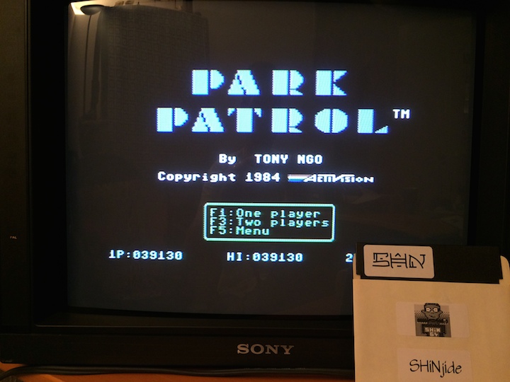 SHiNjide: Park Patrol (Commodore 64) 39,130 points on 2014-05-16 17:19:12