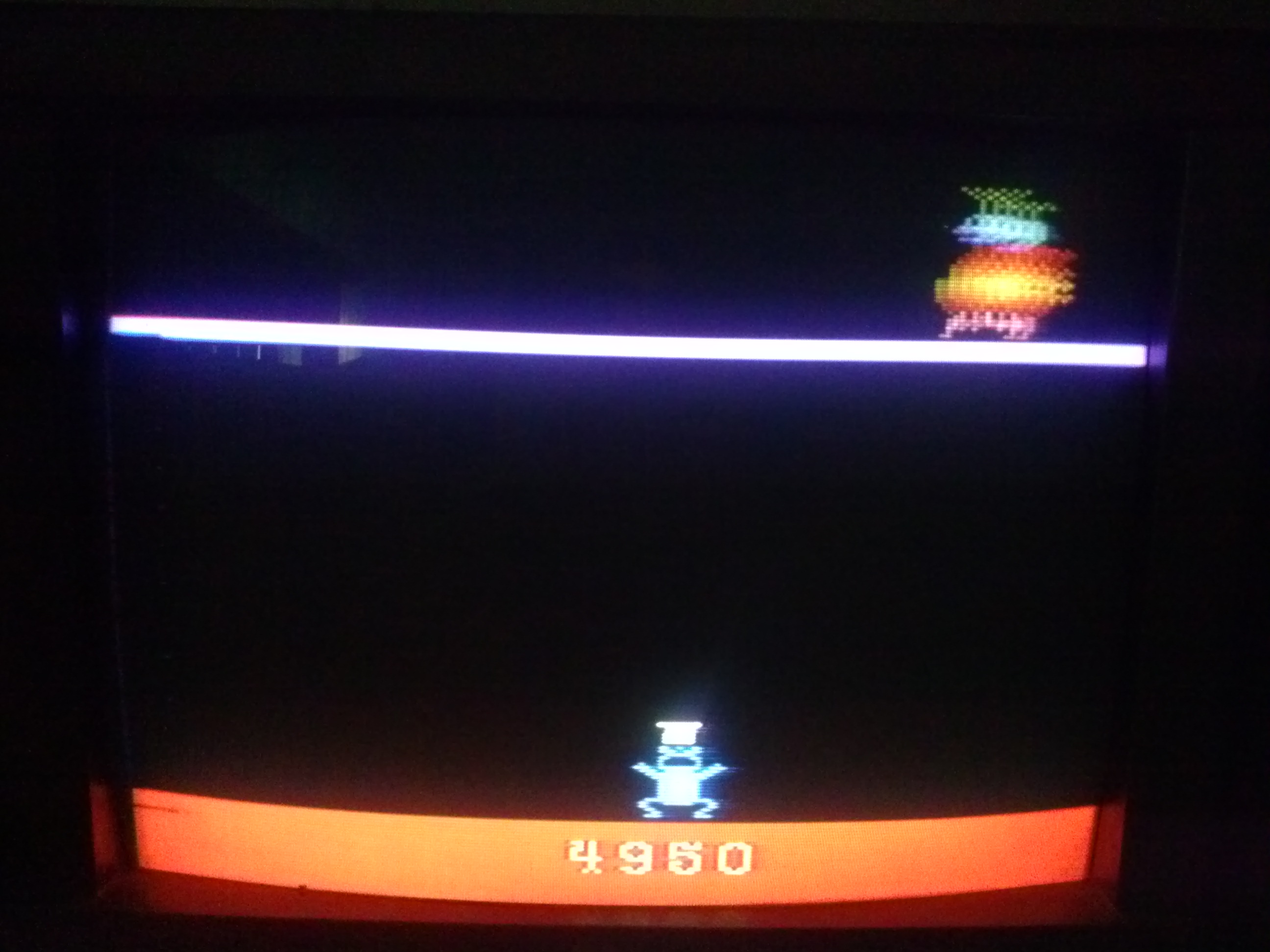 boot-error: Eggomania (Atari 2600 Expert/A) 4,950 points on 2014-05-16 20:02:04