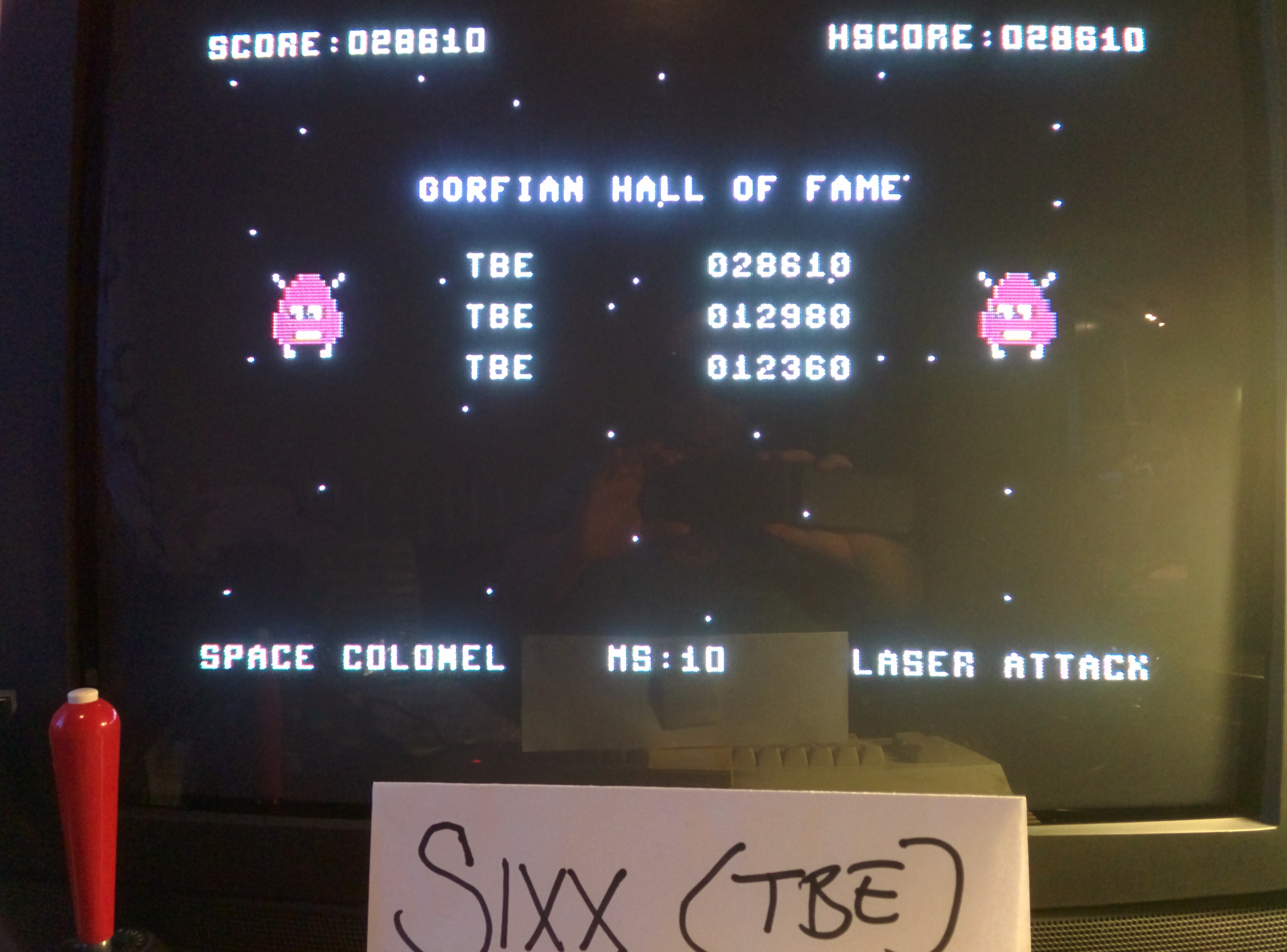 Sixx: Gorf (Commodore 64) 28,610 points on 2014-05-17 13:59:58