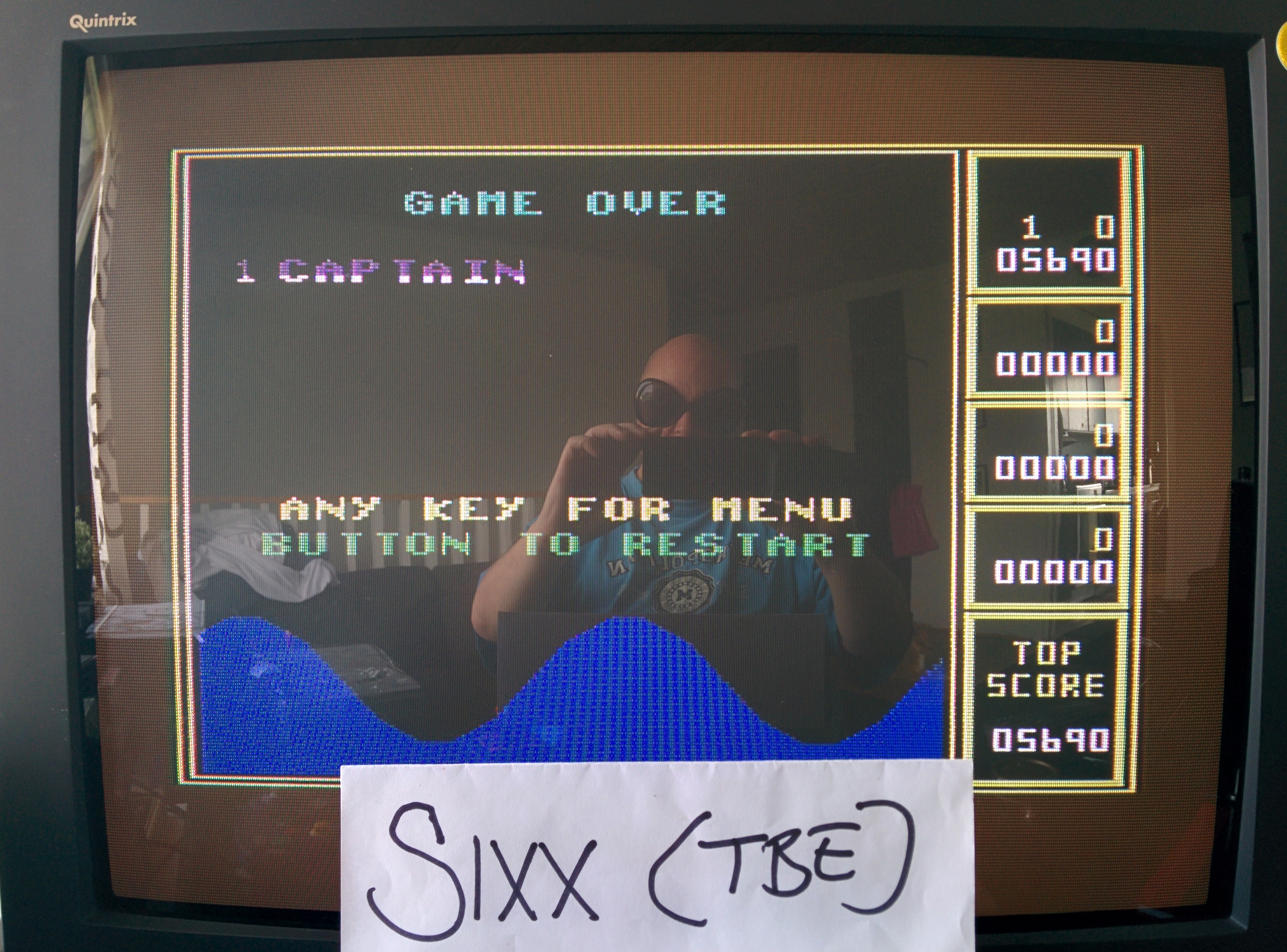 Sixx: Wavy Navy (Commodore 64) 5,690 points on 2014-05-18 03:47:28