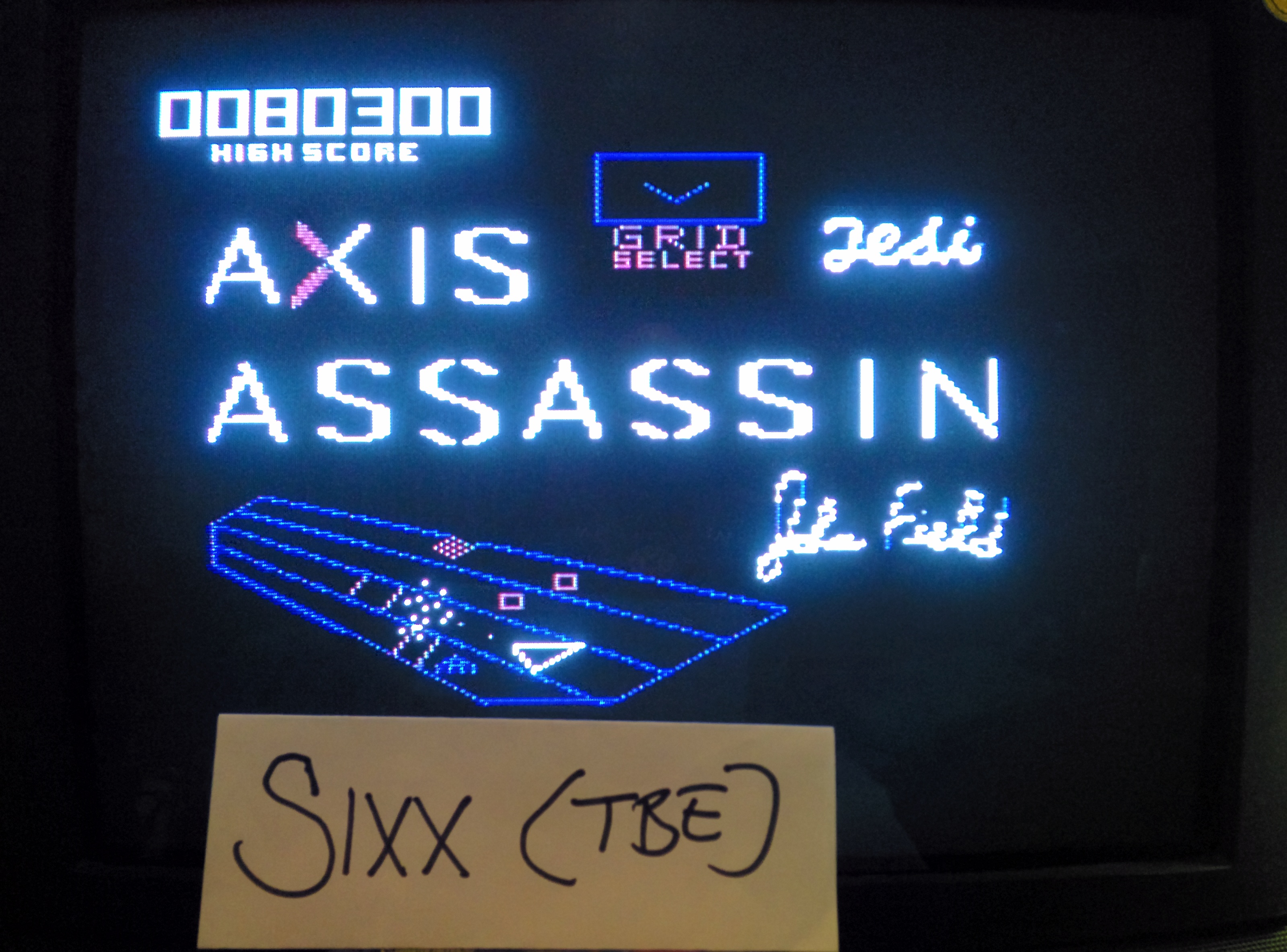 Sixx: Axis Assassin (Commodore 64) 80,300 points on 2014-05-18 15:52:17