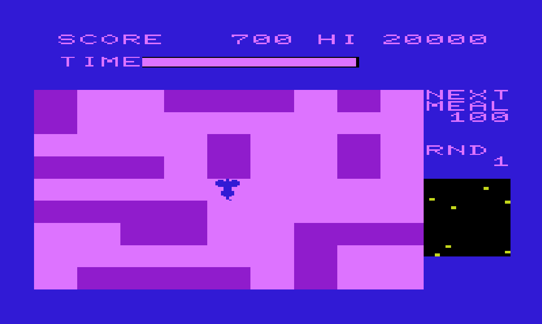 cncfreak: Radar Rat Race (Commodore VIC-20 Emulated) 700 points on 2013-09-26 22:29:30