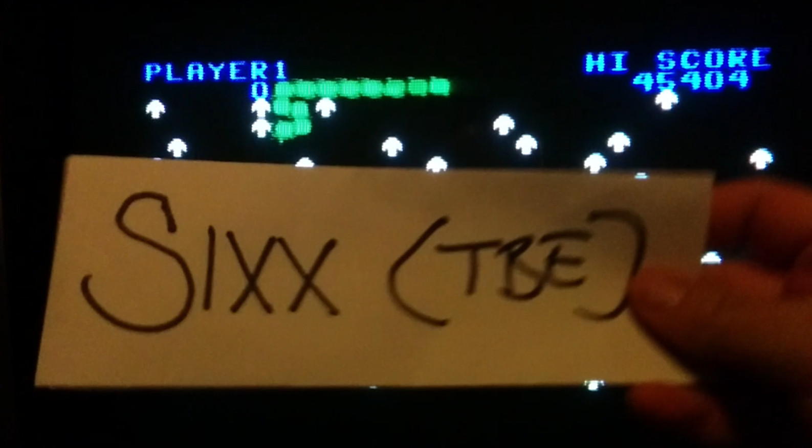 Sixx: Centipede: Easy (Colecovision Emulated) 45,404 points on 2014-05-20 18:30:11