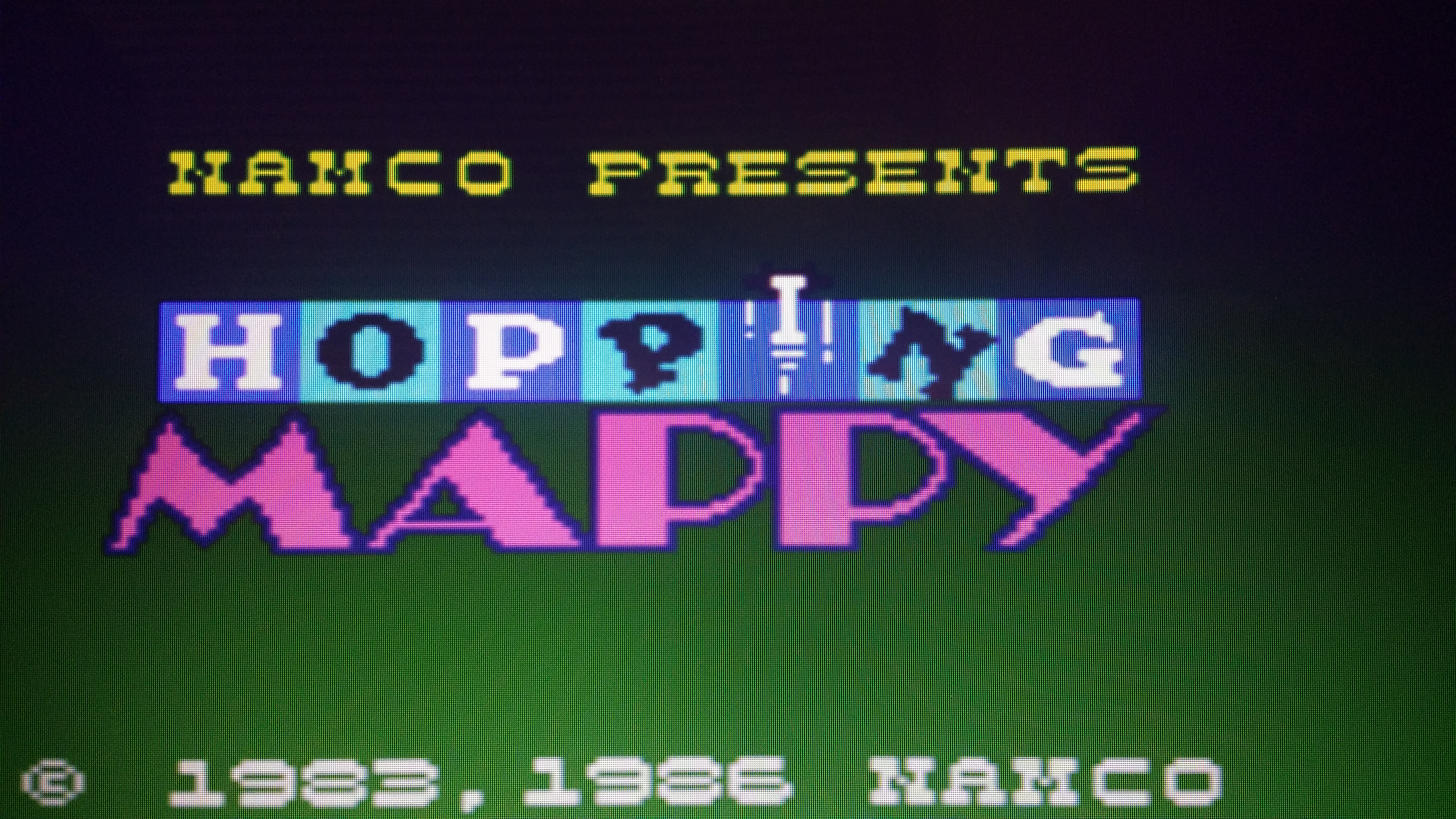 Hopping Mappy 1,367 points