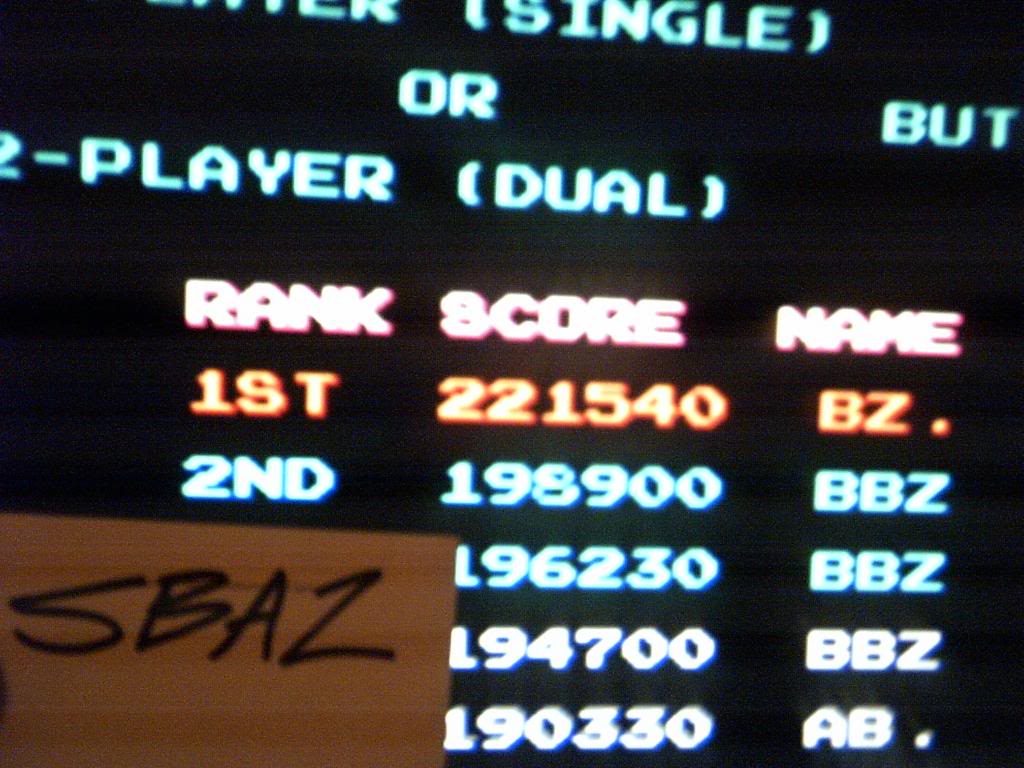 Mario Bros 221,540 points