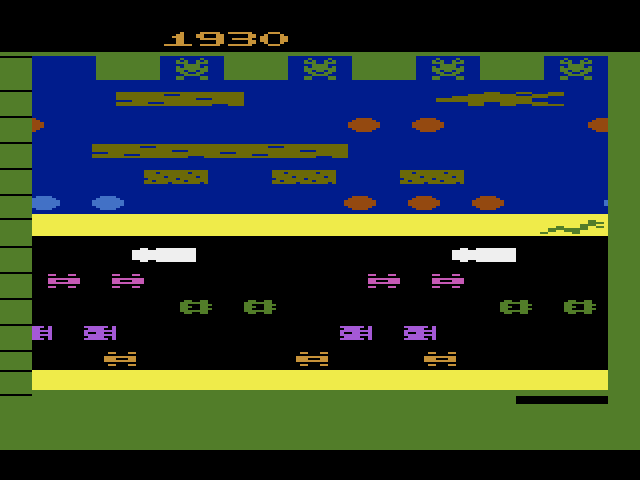 Frogger 1,930 points