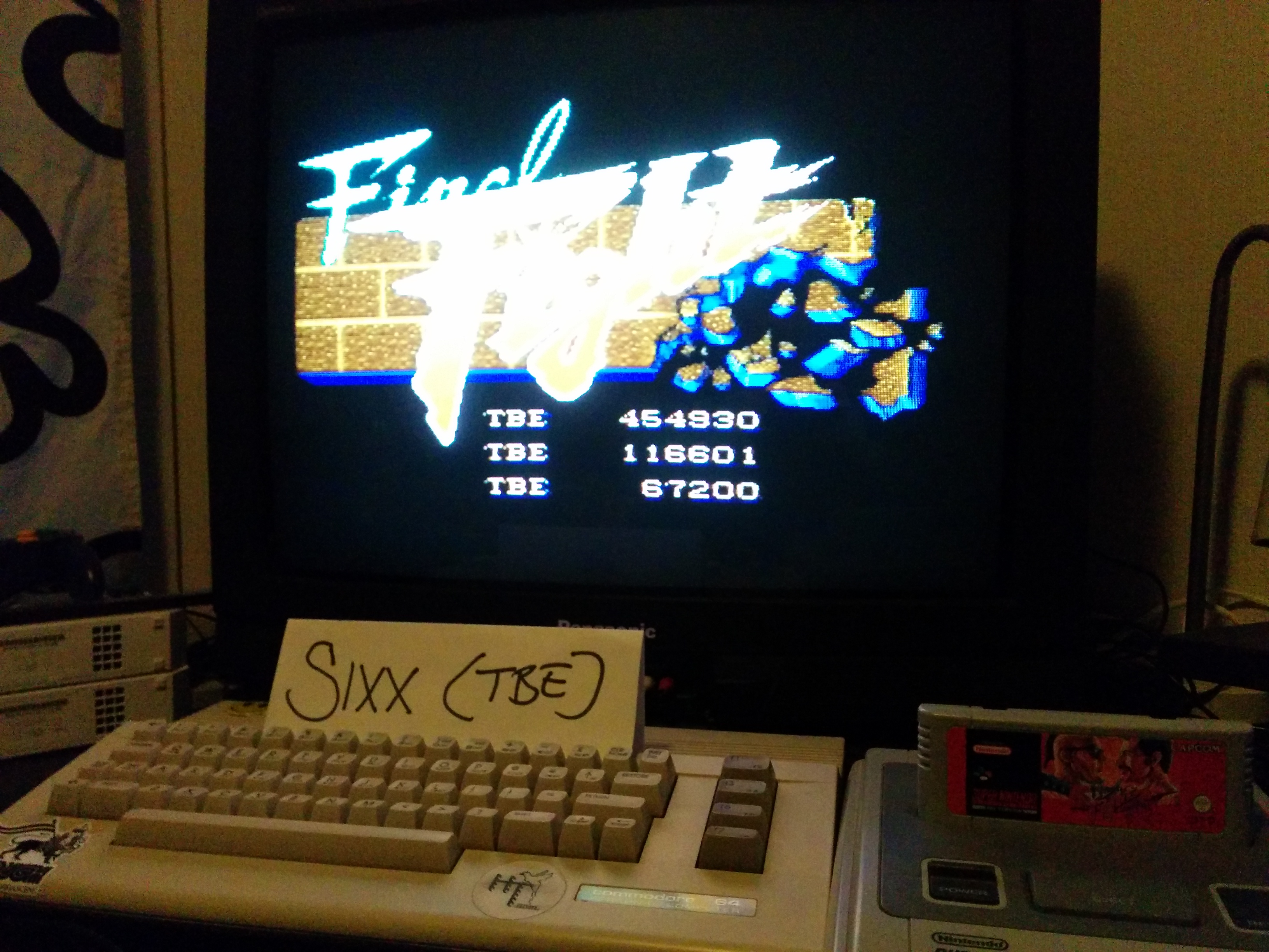 Sixx: Final Fight: No Continue (SNES/Super Famicom) 454,930 points on 2014-06-02 15:13:38