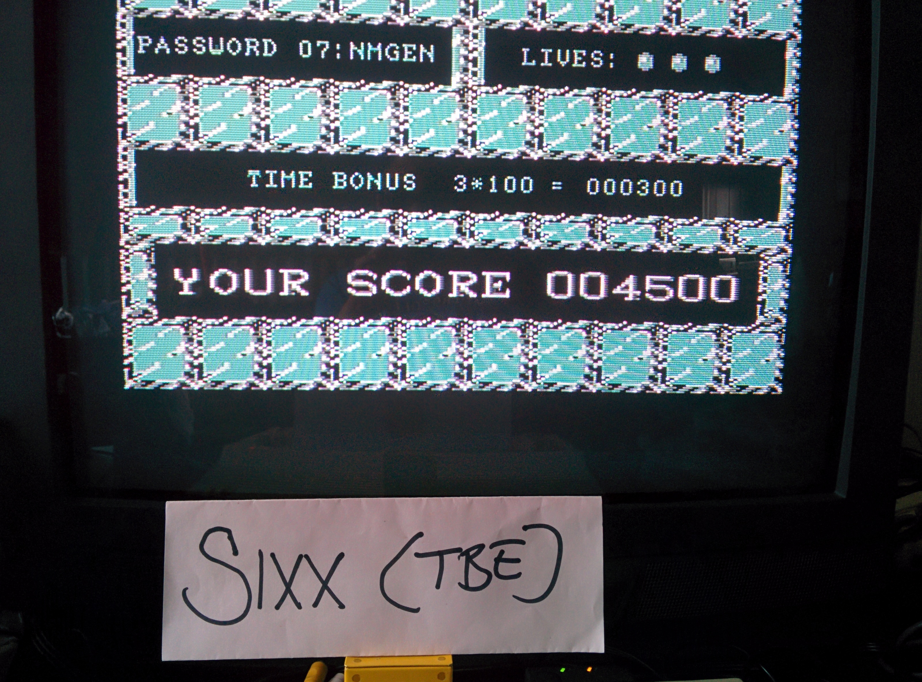 Sixx: Logical (Commodore 64) 4,500 points on 2014-06-02 15:16:29