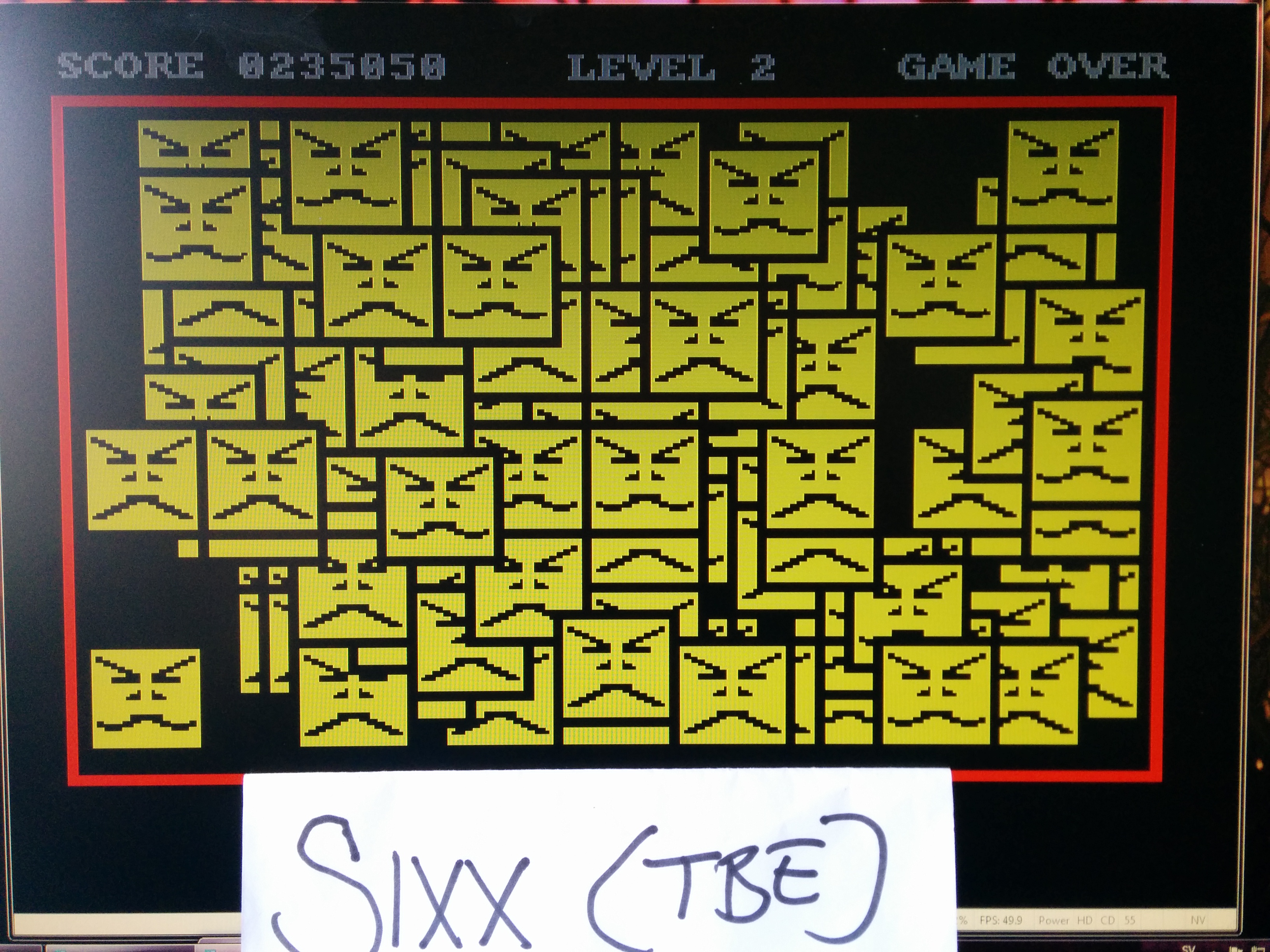 Sixx: Drelbs (Amiga Emulated) 235,050 points on 2014-06-05 10:40:03
