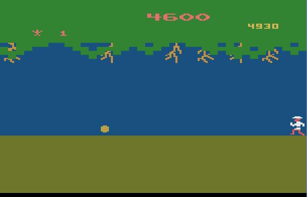 cncfreak: Jungle Hunt (Atari 2600 Emulated) 4,600 points on 2013-09-27 07:34:08