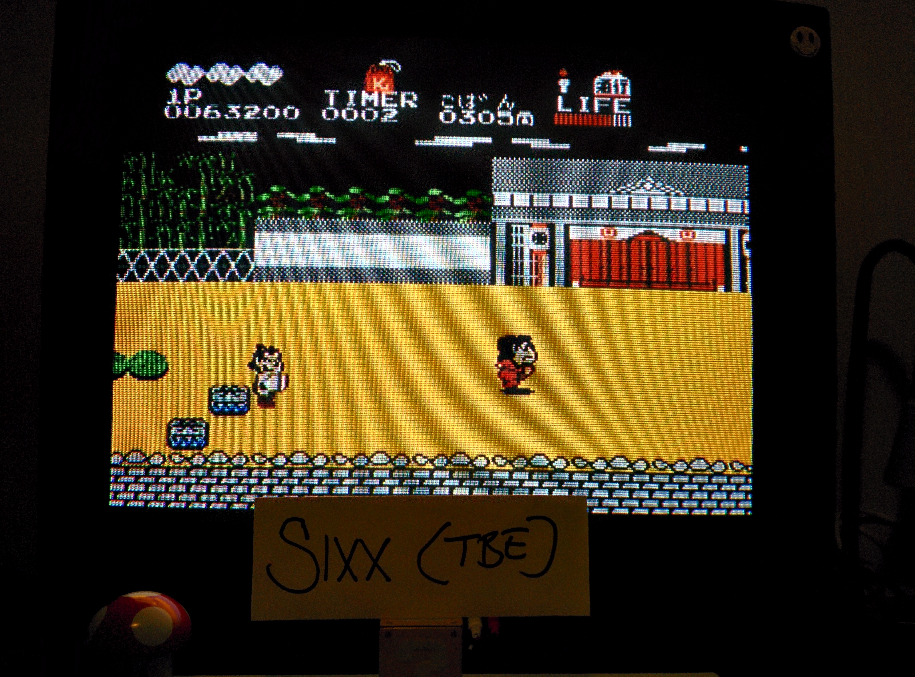 Sixx: Ganbare Goemon! Karakuri DÅchÅ« (NES/Famicom Emulated) 63,200 points on 2014-06-08 16:41:57