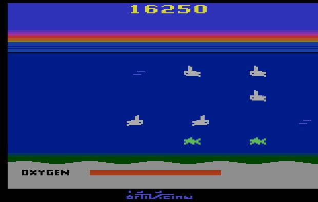 cncfreak: Seaquest (Atari 2600 Emulated Novice/B Mode) 16,250 points on 2013-09-27 13:49:46