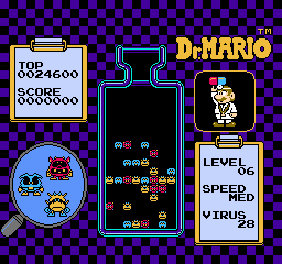 Dr. Mario 24,600 points