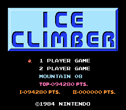 MatthewFelix: Ice Climber (NES/Famicom Emulated) 94,280 points on 2014-06-10 20:20:45